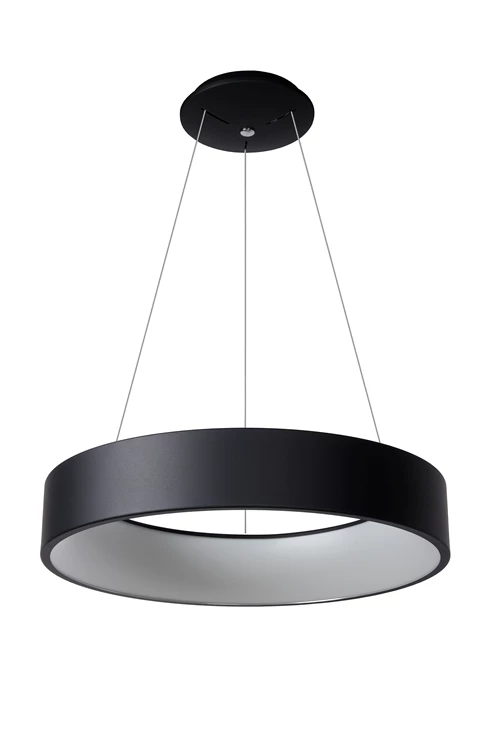 Lucide TALOWE LED - Pendant light - Ø 60 cm - LED Dim. - 1x39W 3000K - Black - turned off